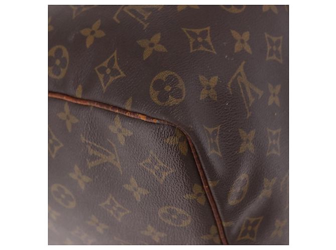 LOUIS VUITTON Monogram Keepall 55 Boston Bag M41424 LV Auth 194701 Monogramma - vista 17