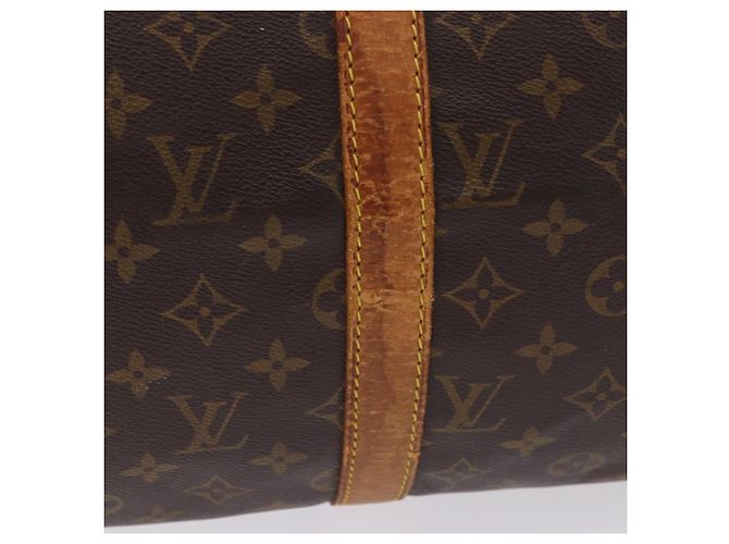 LOUIS VUITTON Monogram Keepall 55 Boston Bag M41424 LV Auth 194701 Monogramma - vista 2