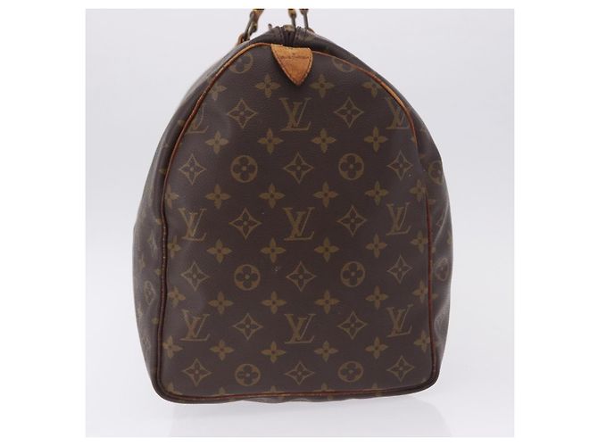 LOUIS VUITTON Monogram Keepall 55 Boston Bag M41424 LV Auth 194701 Monogramma - vista 5