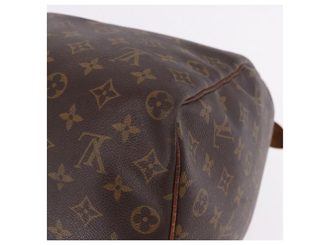 LOUIS VUITTON Monogram Keepall 55 Boston Bag M41424 LV Auth 194701 Monogramma - vista 9
