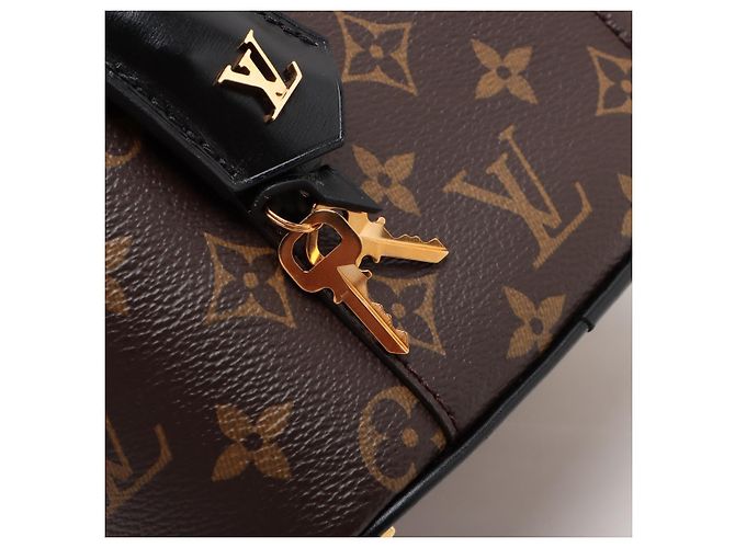 Louis Vuitton mala de mão Vanity em couro Monogram Reverse com alça superior Castanho Marrom - vista 10