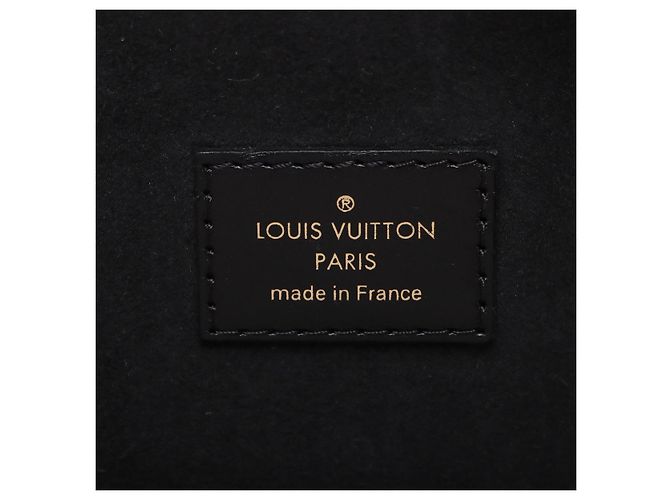 Louis Vuitton mala de mão Vanity em couro Monogram Reverse com alça superior Castanho Marrom - vista 9