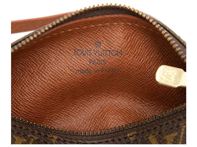 Borsa a mano Louis Vuitton Monogram Papillon Pochette Marrone - vista 5