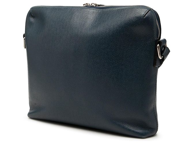 Borsa a tracolla Louis Vuitton Taiga Grigori PM Blu - vista 2