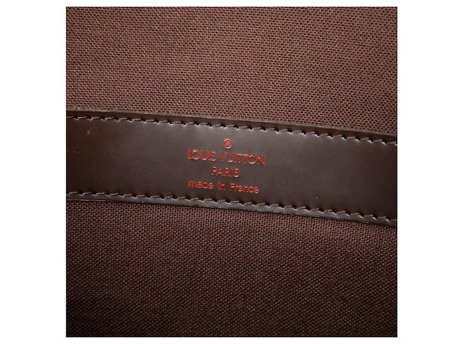 Borsa a tracolla Louis Vuitton Damier Ebene Naviglio marrone - vista 5