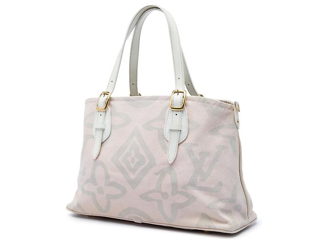 Sac Cabas PM Louis Vuitton Monogram Tahitienne Rose - vue 2