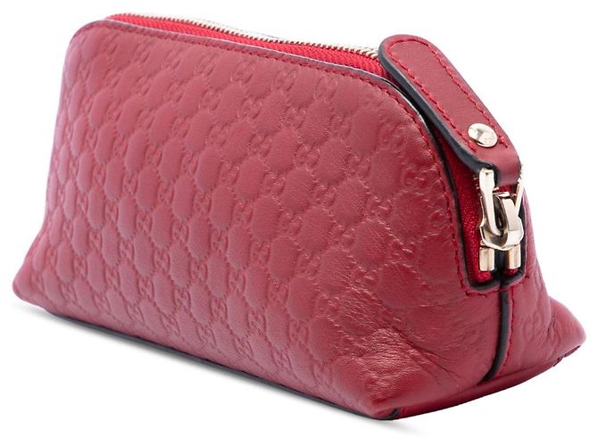 Beauty case Gucci Microguccissima rosso - vista 2