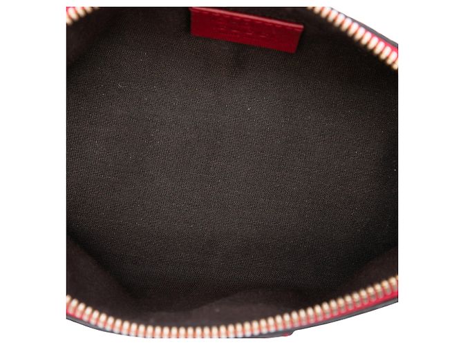 Beauty case Gucci Microguccissima rosso - vista 4