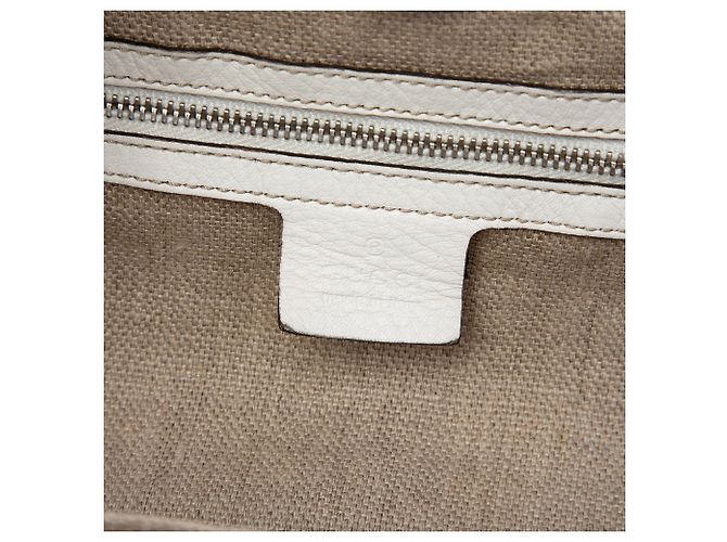 Tote Gucci Icon Bit Zip in pelle di vitello bianca Bianco - vista 5
