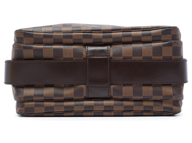 Borsa a tracolla Louis Vuitton Damier Ebene Naviglio marrone - vista 3