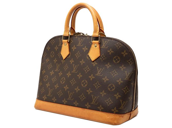 Borsa Louis Vuitton Monogram Alma PM Marrone - vista 2