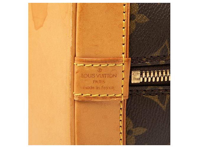 Borsa Louis Vuitton Monogram Alma PM Marrone - vista 5