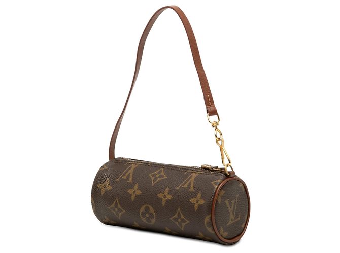 Borsa a mano Louis Vuitton Monogram Papillon Pochette Marrone - vista 2