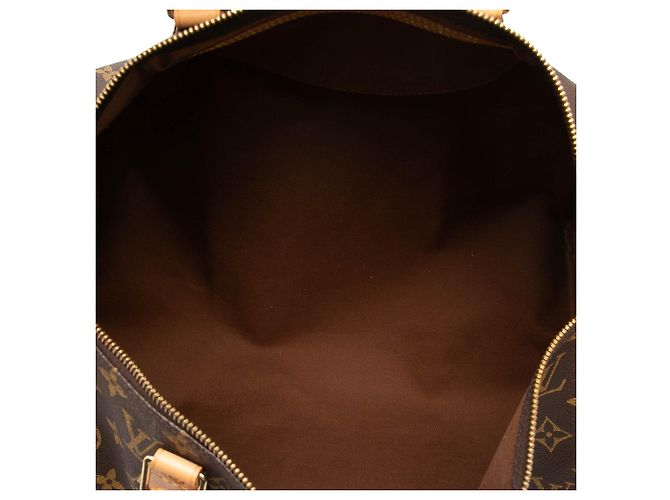 Borsa Boston Louis Vuitton Monogram Speedy 40 Marrone - vista 4