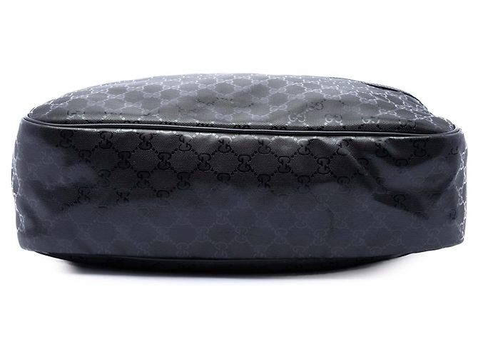 Borsa a tracolla Gucci GG Stampata Nera Nero - vista 3