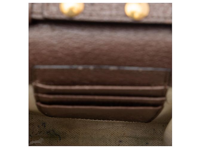 Borsa a tracolla Mini GG Supreme Web Ophidia Gucci Beige - vista 4