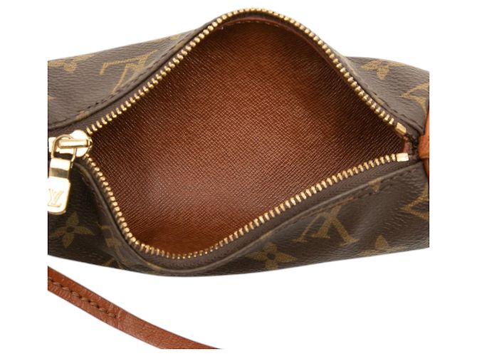 Louis Vuitton Monogram Papillon Pochette Handtasche Braun - Ansicht 4
