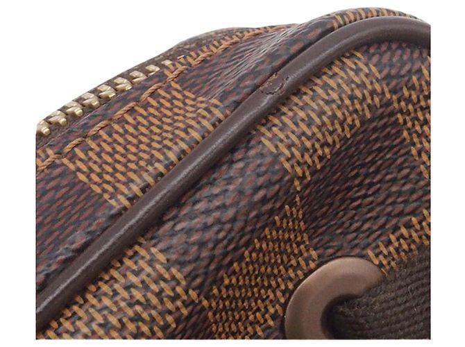 Borsello a vita Louis Vuitton Damier Ebene Brooklyn Marrone - vista 11