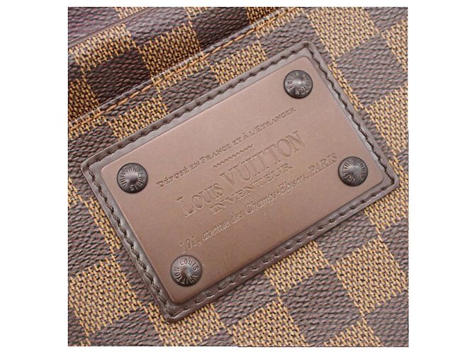 Borsello a vita Louis Vuitton Damier Ebene Brooklyn Marrone - vista 6