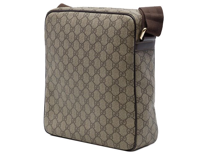 Borsa a tracolla Gucci GG Supreme Beige - vista 2