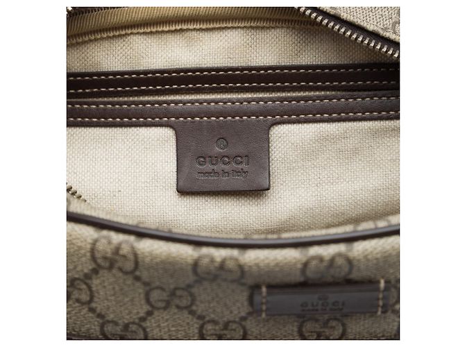 Borsa a tracolla Gucci GG Supreme Beige - vista 5