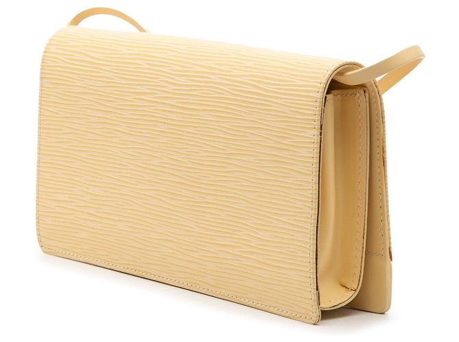 Louis Vuitton Epi Honfleur Schultertasche Gelb - Ansicht 2