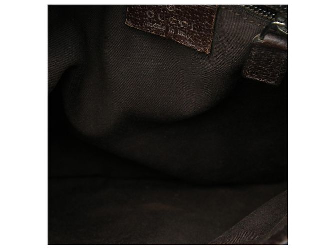 Borsa a tracolla Gucci GG Canvas Web beige - vista 4