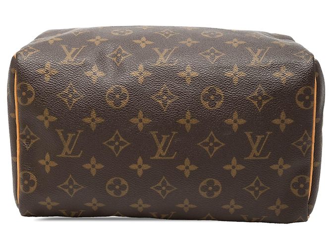 Borsa Boston Louis Vuitton Monogram Speedy 25 Marrone - vista 3