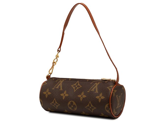 Borsa a mano Louis Vuitton Monogram Papillon Pochette Marrone - vista 2