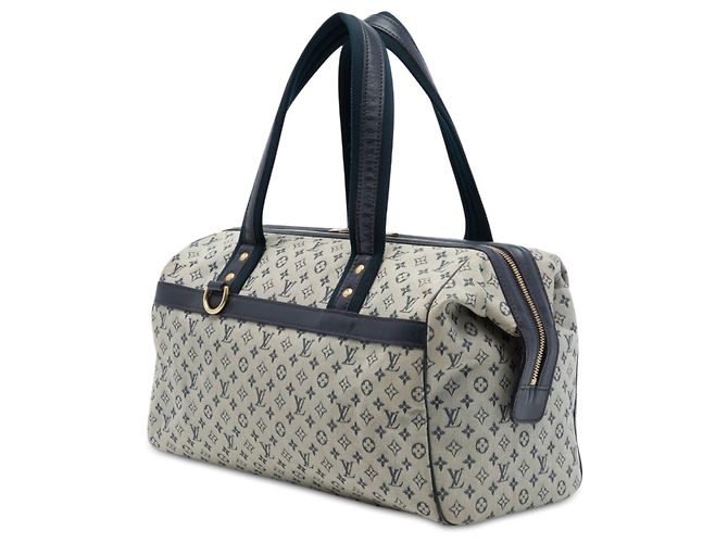 Borsa Louis Vuitton Monogram Mini Lin Josephine GM Grigia Grigio - vista 2