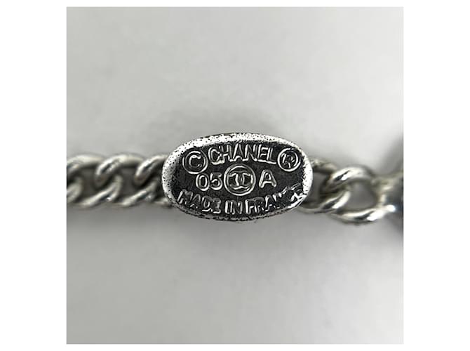 Collana Chanel placcata argento - vista 5