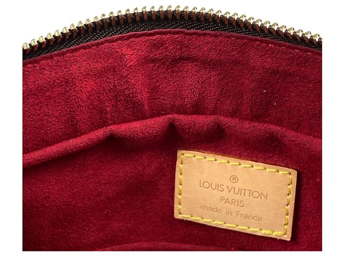 Borsa Tote Louis Vuitton Multipli Cite Marrone - vista 8