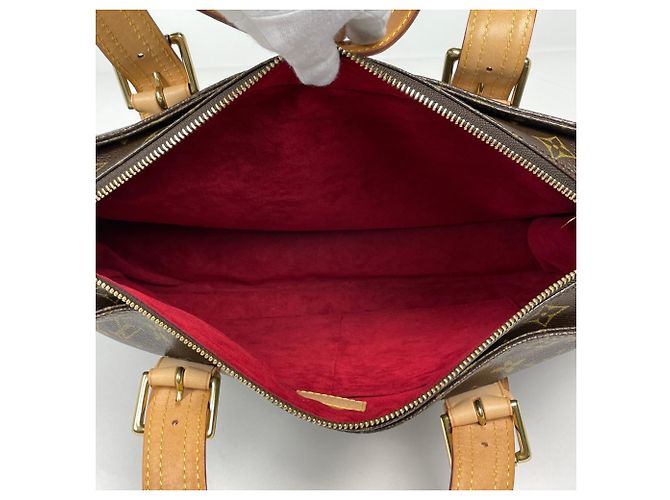 Borsa Tote Louis Vuitton Multipli Cite Marrone - vista 9