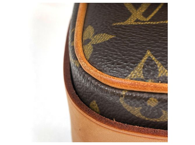 Borsa a tracolla Louis Vuitton Cartouchiere 22 Marrone - vista 3