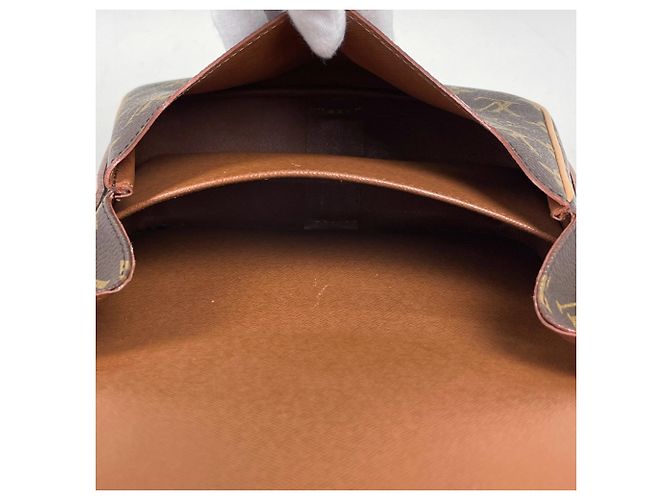 Borsa a tracolla Louis Vuitton Cartouchiere 22 Marrone - vista 8