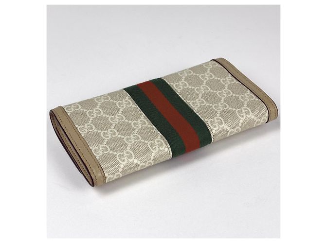 Gucci Ophidia GG Continental Geldbörse Beige - Ansicht 2