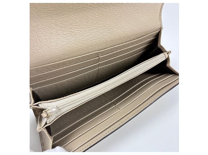 Gucci Ophidia GG Continental Geldbörse Beige - Ansicht 6