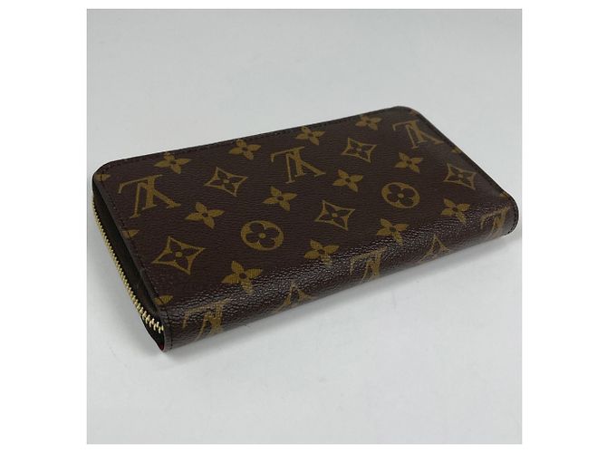 Cartera Zippy Louis Vuitton Castaño Fucsia - vista 2