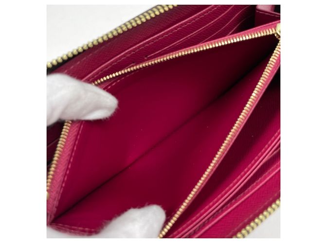 Cartera Zippy Louis Vuitton Castaño Fucsia - vista 6