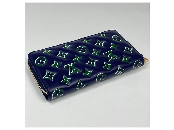 Cartera Zippy Louis Vuitton Azul marino - vista 2