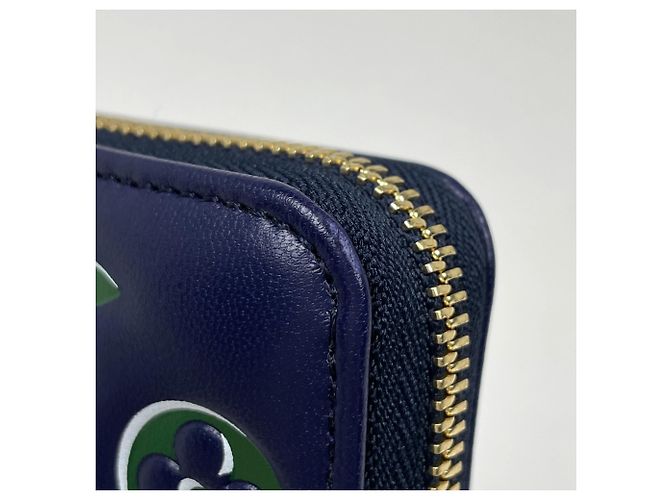 Cartera Zippy Louis Vuitton Azul marino - vista 4