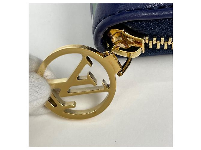 Cartera Zippy Louis Vuitton Azul marino - vista 6