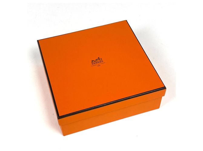 Silk In Hermès Hermes Silky Pop Tote Bag Braun Orange - Ansicht 9