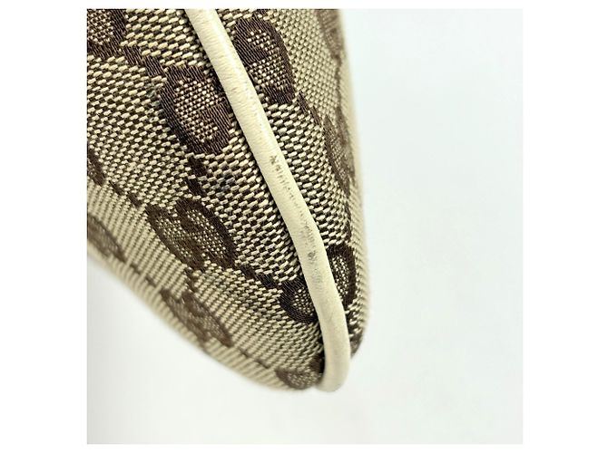Borsa a tracolla Gucci GG Pattern Bianco Beige - vista 4