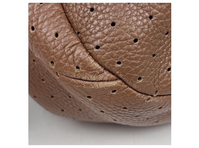 Borsa a tracolla Bottega Veneta Intrecciato Marrone - vista 3