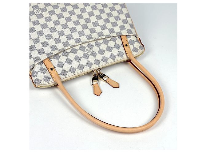 Borsa a tracolla Louis Vuitton Figeri PM Bianco - vista 6