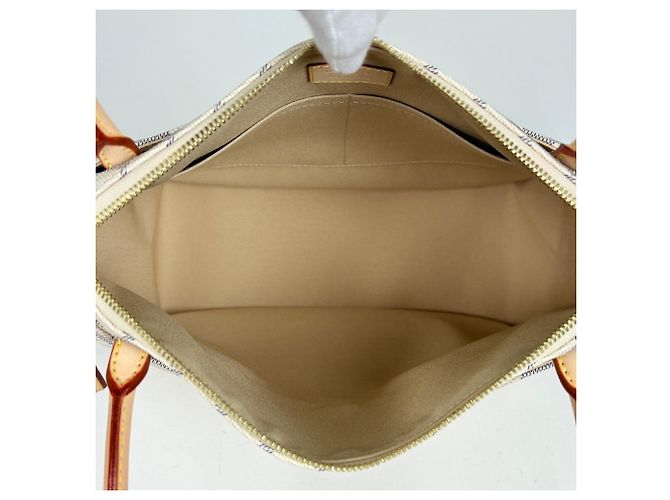 Borsa a tracolla Louis Vuitton Figeri PM Bianco - vista 7