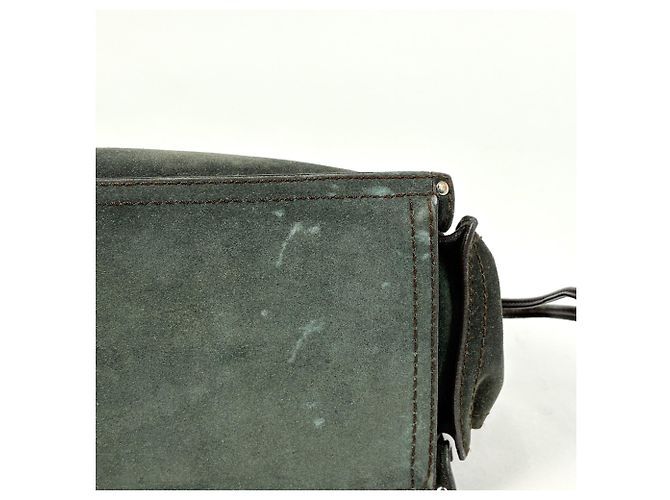 Borsa a tracolla Loewe Anagram Marrone Verde - vista 3