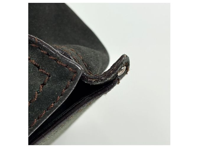 Borsa a tracolla Loewe Anagram Marrone Verde - vista 4