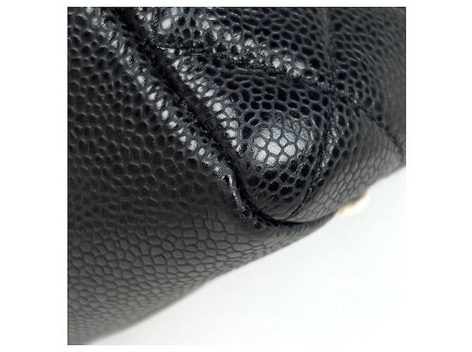 Borsa Tote Chanel Coco Mark Chain Nero - vista 3